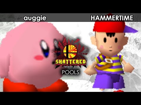 Smash 64: TOTO | auggie (Kirby) V HAMMERTIME (Ness) - Shattered 95 Tournament SSB64