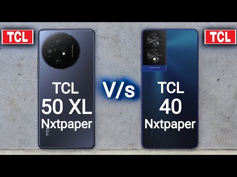 TCL 50 XL Nxtpaper vs TCL 40 Nxtpaper