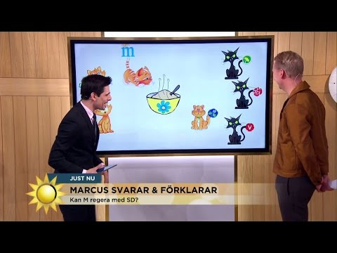 Marcus Oscarsson: M och KD går som katter kring het gröt - Nyhetsmorgon (TV4)