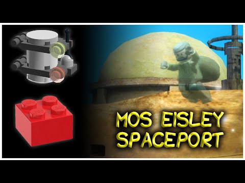 LEGO Star Wars: The Complete Saga | MOS EISLEY SPACEPORT - Minikits & Red Power Brick