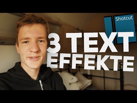 3 Text Effekte / Animationen in SHOTCUT (2022) // RichardFilmt