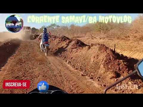 Obra em todo vapor, no retorno quase colido com um motociclista imprudente vai vendo como aqui é 😔