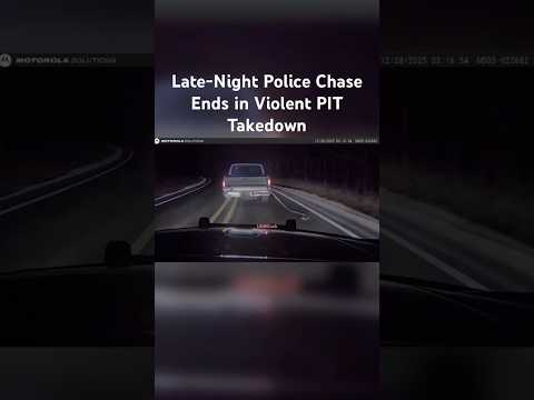 Late-Night Police Chase Ends in Violent PIT Takedown #policechase #lrhn #lrhncash