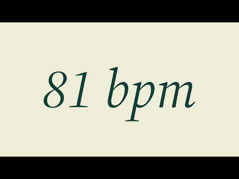 Metronome - 81 bpm