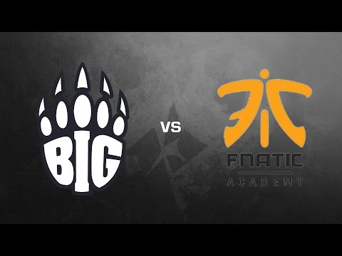BIG vs. Fnatic Academy - PGL Major 2017 - Closed Qualifier