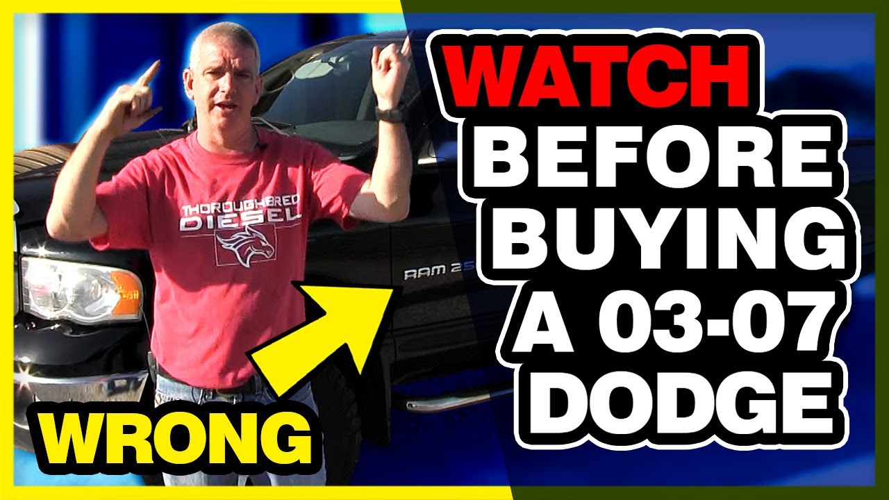 TOP Problem Areas To Look At On 03-07 Dodge Cummins | Secret Tips For Buying A Used Cummins 5.9L