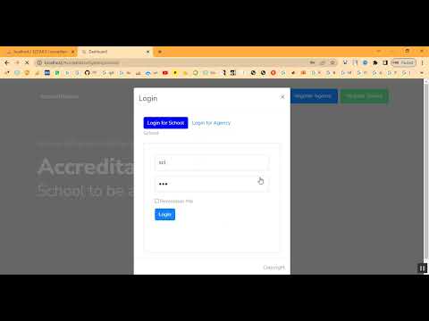 School Approval Management System in PHP Application Projects