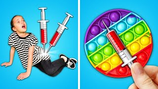 Mommy, I’m Afraid Of The Doctor 💊! *Epic DIY Ideas and Parenting Hacks in Jail* by TooLala!