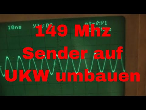 149 Mhz Sender von Stefan0719 auf UKW Sender umbauen - eflose #383