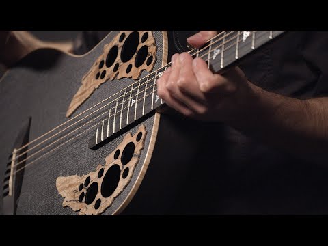 Adamas by Ovation U581T-FM Carbon Fiber Top Mid-Depth Non-Cutaway 6-String Acoustic-Electric Guitar w/ABS Case image 14