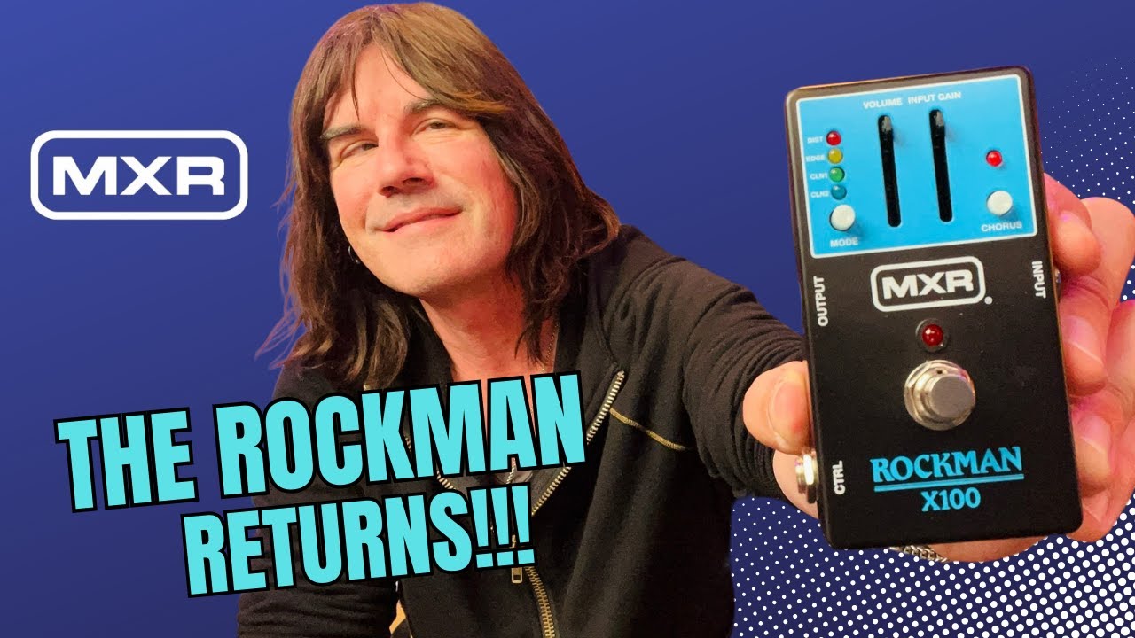 MXR Rockman X100 Analog Tone Processor Pedal review | Guitar MXR Rockman X100 Analog Tone Processor Pedal review | Guitar