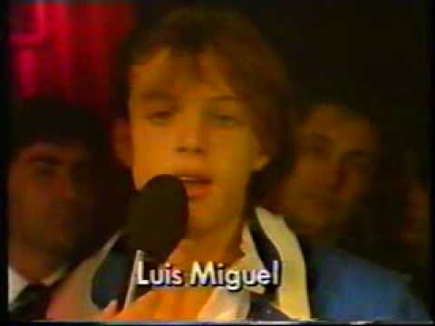 Luis Miguel con Albert Malla Barcelona 1985