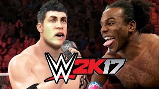 XAVIER WOODS VS THE TROLL! - WWE 2K17 Gameplay