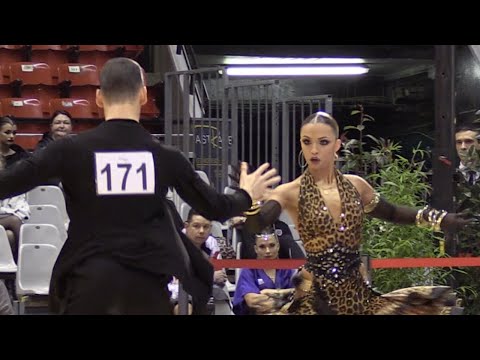 Nikolay Levchenkov - Marie Denigot-Hamon RUS, WDSF International Latin Lyon French Open 2020 | Samba