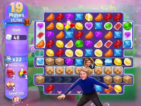Wonka’s world of candy level 153