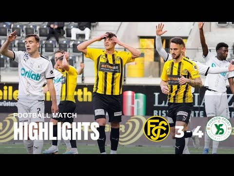 HIGHLIGHTS: FC Schaffhausen 3-4 Yverdon Sport | Challenge League