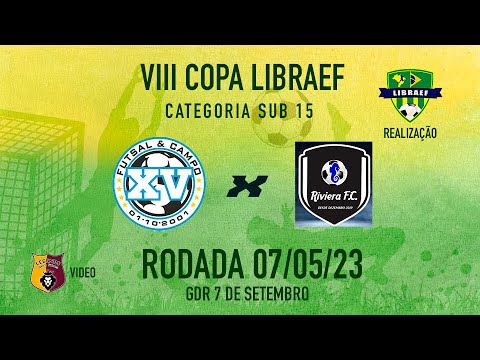 XV DE PIRITUBA x RIVIERA FC - Sub 15