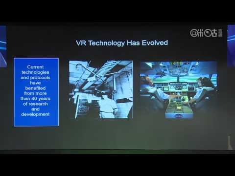1st Global Virtual Reality Conference - Walter Greenleaf's Speech