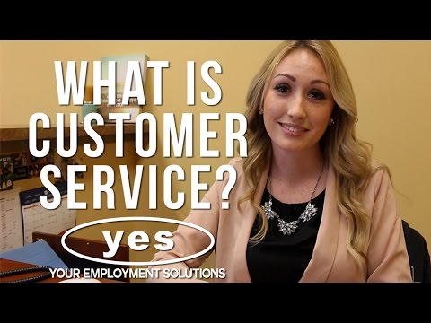 YouTube video about What is customer service?