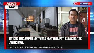 Usai Penyegelan KPK, Aktivitas Kantor Bupati Kuansing Nyaris Terhenti