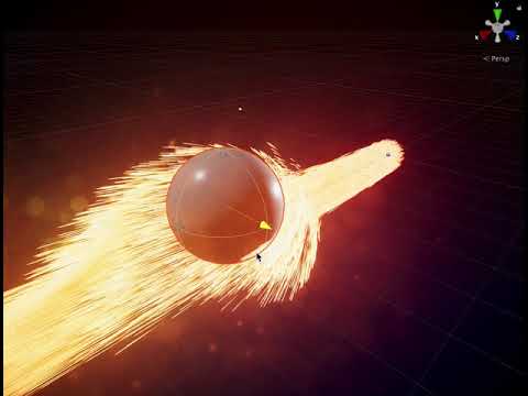 Visual Effect Graph with the sphere collider