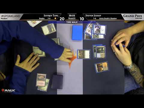 Magic the Gathering GP Oakland 2019 Round 8 Modern Time Walk