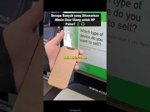Berapa Banyak yang Ditawarkan Mesin Daur Ulang untuk HP Palsu? 📱♻️#MesinDaurUlang #handphone