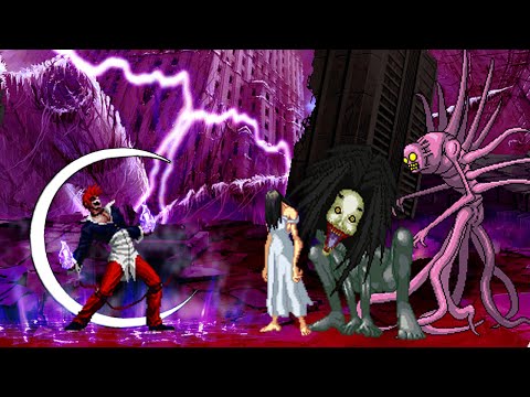 [KOF Mugen] Orochi iori Vs Super Horror Team