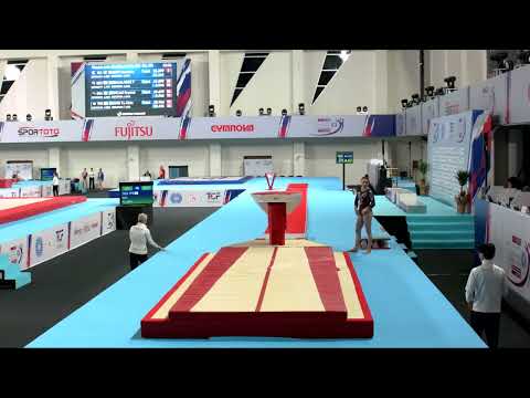 MARANO July (ITA) - 2023 Artistic Junior Worlds - Qualifications Vault 1