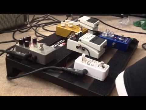 Fender twin 100/25 with various pedals