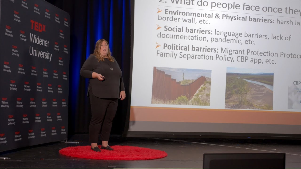 Humanizing immigration discourse and policy in the USA | Carla Barqueiro | TEDxWidener University