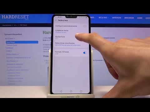 Cómo cambiar fecha y hora en LG V50 ThinQ - configurar fecha y hora