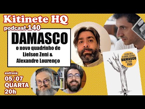 Bate papo sobre Damasco, nova HQ de Lielson Zeni e Alexandre S. Lourenço