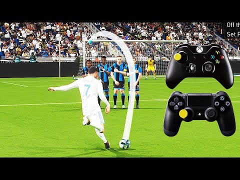 PES 2018 FREE KICK TUTORIAL | Xbox & Playstation | HD 1080p