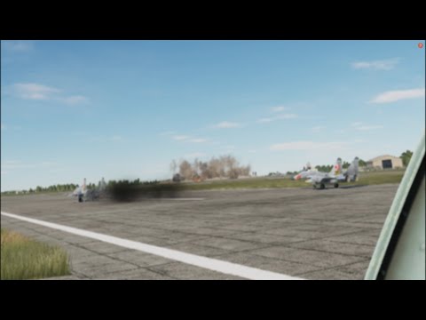 Tempest's Blue Flash POV runway denial | DCS