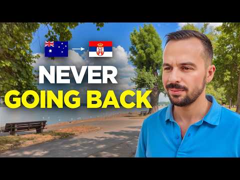 Why he came back to Serbia after 7 years in Australia