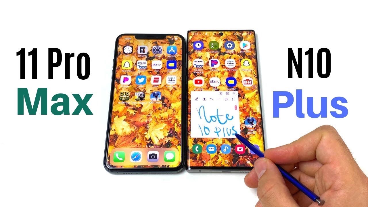 iPhone 11 Pro Max vs Galaxy Note 10 Plus Full Comparison!