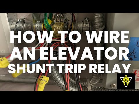 Field Explanation- Elevator Shunt Trip Breaker / Fire Alarm Shunt/ 24v Transformer/ 8 Pin Relay