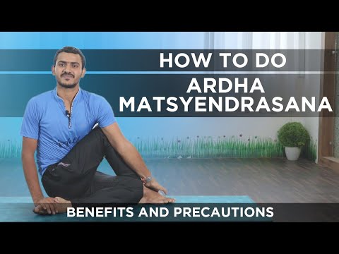 How to Perform Ardha Matsyendrasana | Yoga for Digestion | Yoga for Spine Health | Yog4Lyf