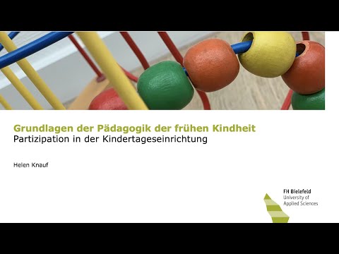 Partizipation von Kindern in Kindertageseinrichtungen