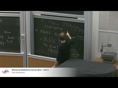 Colin Guillarmou : Microlocal methods for Anosov flows - part 2