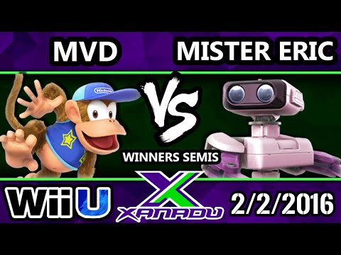 S@X 135 - PG | MVD (Diddy) Vs. HE | Mister Eric (R.O.B.) SSB4 Winners Semis - Smash Wii U - Smash 4