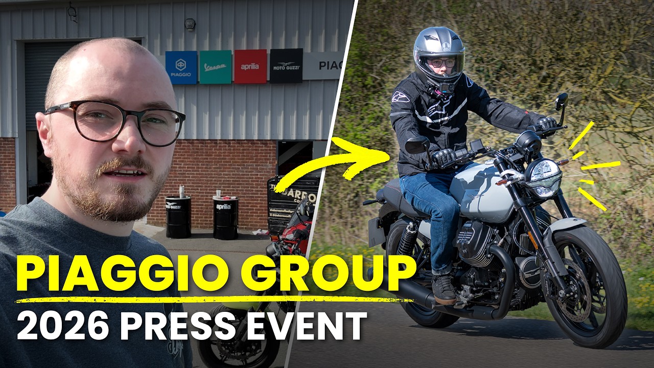 Piaggio Group Triple Test at Silverstone | Moto Guzzi & Aprilia 🇮🇹