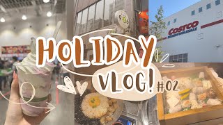 【休日vlog】美味しいもの沢山食べる社会人カップルの休日👫🍨