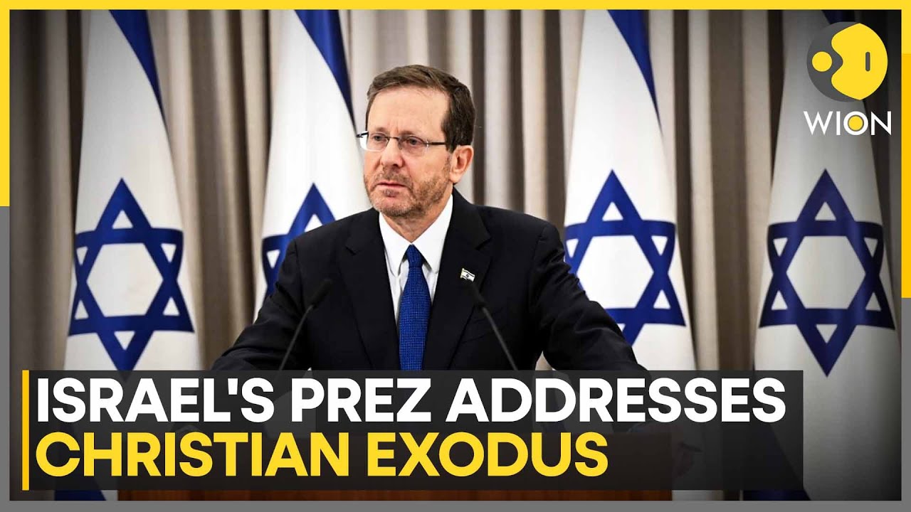 Israel's President Addresses Christian Exodus, Assures Freedom of Worship | WION News