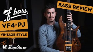 Video thumbnail for Bass Review: F Bass VF4-PJ Vintage Style (ft. @DavidVause) by SlapStore