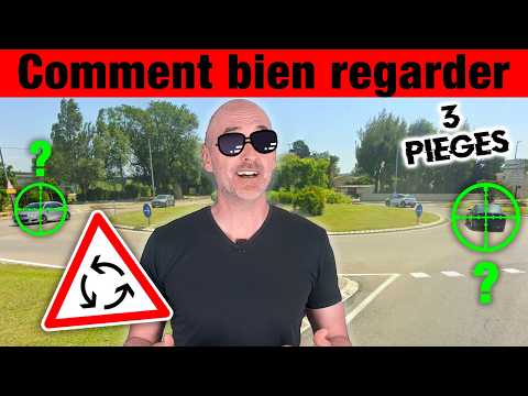 How to look properly in roundabouts (3 traps to avoid)