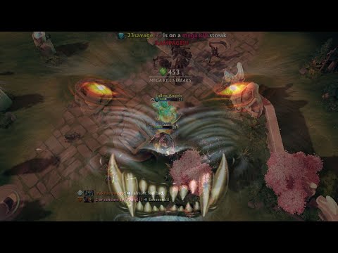 THE BEAST HAS AWAKENED! 23SAVAGE MORPHLING RAMPAGE. | DOTA 2 MICRO