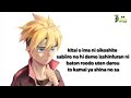 Boruto The Next Generation Kana Boon Baton Road Lyric Full Version