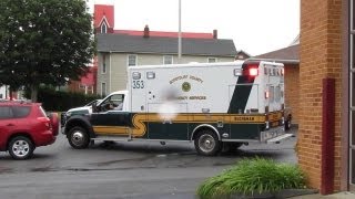 preview picture of video 'Buchanan Ambulance 353 Responding'
